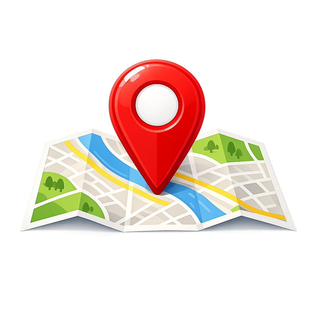 Map pin illustration
